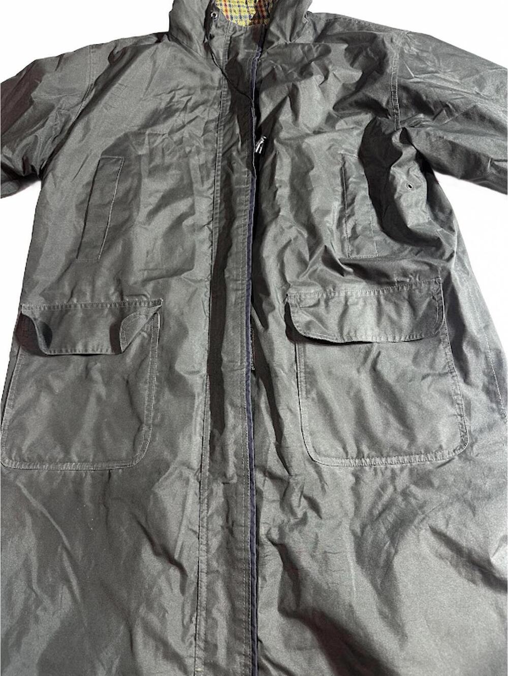 Jack Murphy Outdoor Size 12 Plaid Lined Long Field Coat